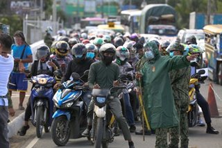 Checkpoint sa Batasan-San Mateo Road nagdulot ng mahabang pila ng motorista
