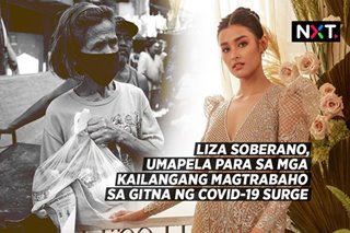 Liza Soberano, umapela para sa mga kailangang magtrabaho sa gitna ng COVID-19 surge