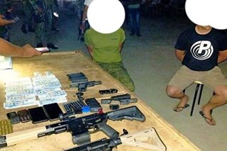 2 sundalo arestado sa kasong gun smuggling
