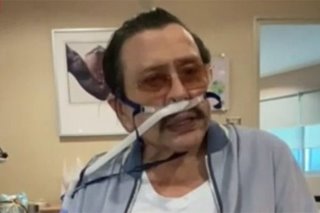 From hospital bed, COVID-stricken Erap says he's OK, thanks public for prayers