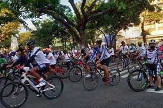 Higit 700 bikers, lumahok sa ‘Bisikleta Iglesia’ sa Naga