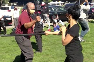 Eskrima, other self-defense styles taught in California workshop amid spike in anti-Asian attacks