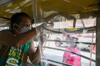 Jeepney driver makes ends meet amid ECQ