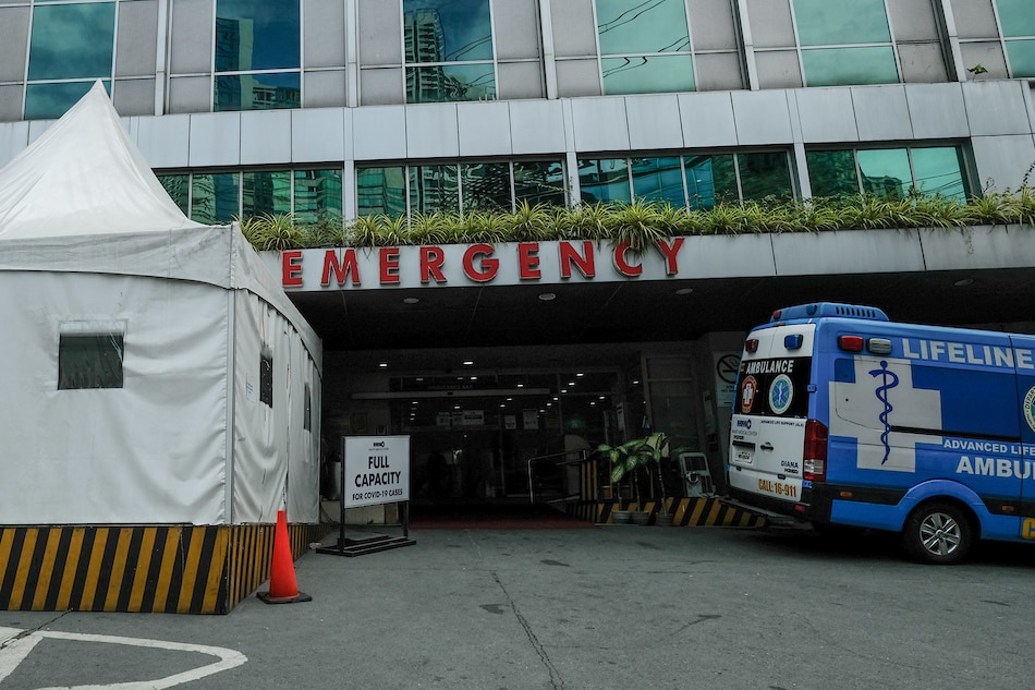 DOH: ICU beds nearly fully occupied at 14 of 21 Metro Manila hospitals 1