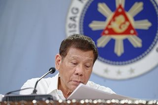 No Duterte 'Talk to the People' this week, says spokesman