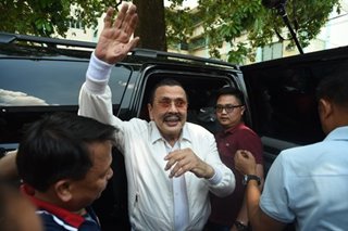 Erap's condition improving amid COVID-19 battle, says son Jinggoy
