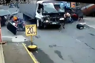 Truck nawalan umano ng preno sa Quezon province; 2 patay, 16 sugatan