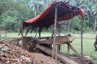 Authorities shut down site illegally mining gold in Camarines Sur