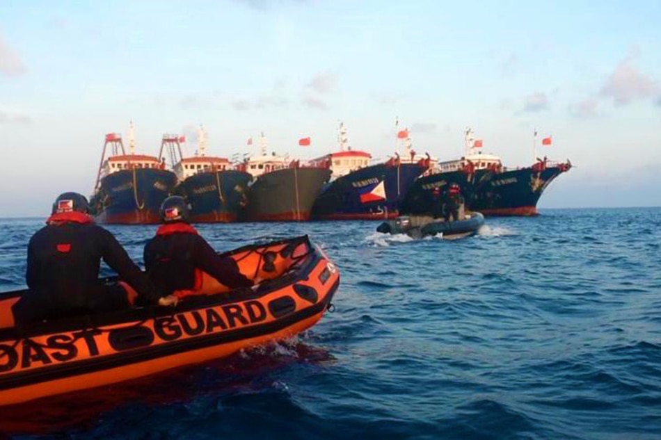 Philippine Coast Guard patrols West PH Sea, sends boats to lingering Chinese vessels 4