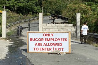 Paggiba sa 'barrier wall' ng BuCor, giniit ng mga apektadong residente