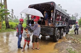 Thousands flee homes in Bicol region due to 'Bising'