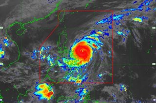Bising weakens further as it moves slowly over PH sea