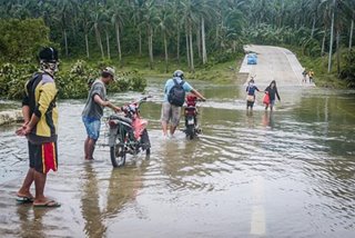 Flooding in Eastern Samar due to Bising