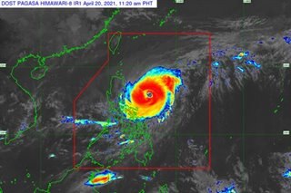Typhoon Bising keeps strength, to dump rains over Bicol, Quezon, N. Samar