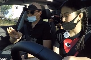 WATCH: Alex Gonzaga learns how to drive in new vlog