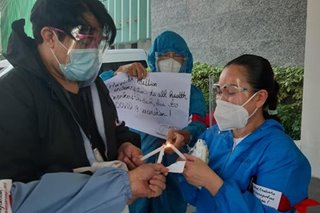 Ilang empleyado ng Jose Reyes Memorial Medical Center, nag-silent protest