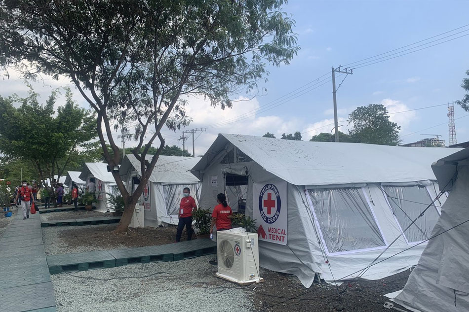 PH Red Cross nagbukas ng emergency field hospital 1