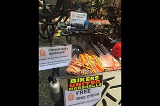 Libreng piyesa at safety gear, alok ng grupong nagtayo ng community bike shop