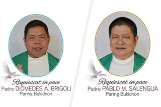 2 parish priest sa Bukidnon magkasunod na namatay dahil sa COVID-19