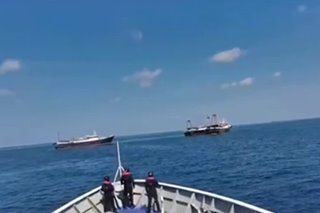 Philippines Coast Guard drives away Chinese vessels from West PH Sea