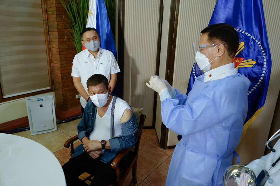 Palace: Duterte to get second Sinopharm COVID-19 shot 1