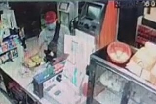 SAPUL SA CCTV: Lalaki nangholdap ng convenience store sa Sampaloc