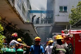 Fire breaks out in Pasig City General Hospital