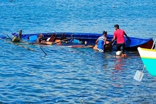 Boat carrying COVID-19 vaccines capsizes in Quezon: Coast Guard