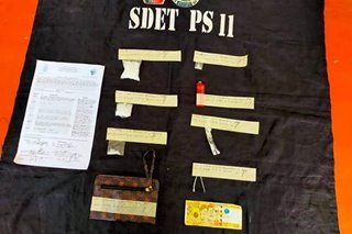 2 miyembro ng Coast Guard, guro huli sa Zamboanga drug bust