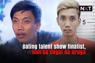 Dating talent show finalist, huli sa ilegal na droga
