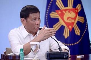 Duterte sinabing 'panakot' sa oposisyon ang pahayag sa VP bid
