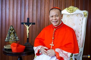 Cardinal Advincula's 'red hat' ceremony postponed