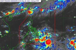Tropical depression Dante slows down as it moves within PAR