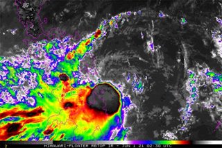 Tropical Storm Dante barrels toward Eastern Samar