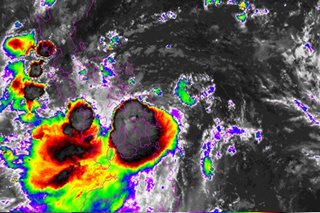 Tropical Storm Dante makes landfall over Eastern Samar
