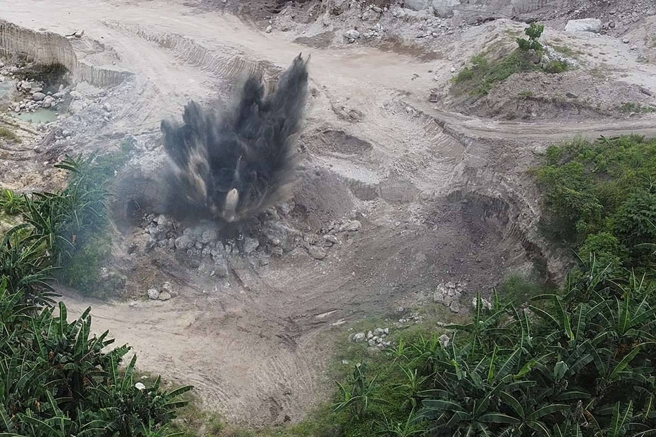 LOOK: Philippine Army detonates 57 confiscated improvised bombs 6
