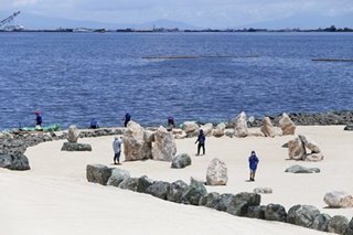 Duterte on dolomite beach: ‘It’s beautiful to the eyes’