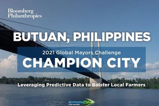 Butuan, isa sa napiling finalist sa 2021 Global Mayors Challenge ng Bloomberg