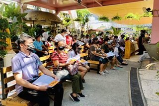 TINGNAN: Simbahan sa Caloocan City ginawang vaccination site