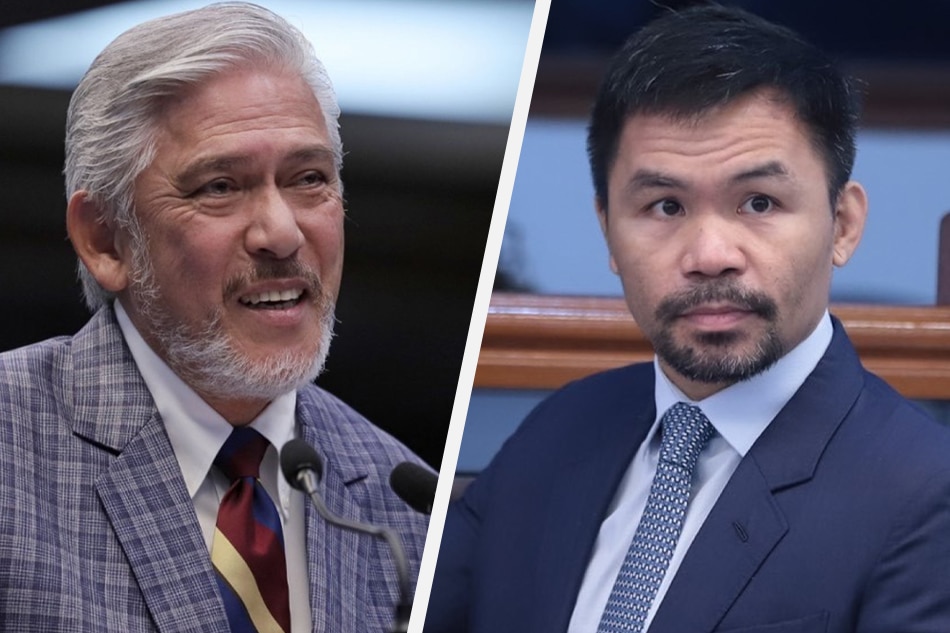 Pacquiao welcome to join NPC amid issue within PDP-Laban, says Sotto |  ABS-CBN News