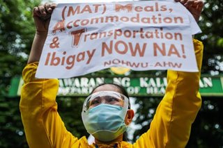 DOH urged: Release benefits for health workers now