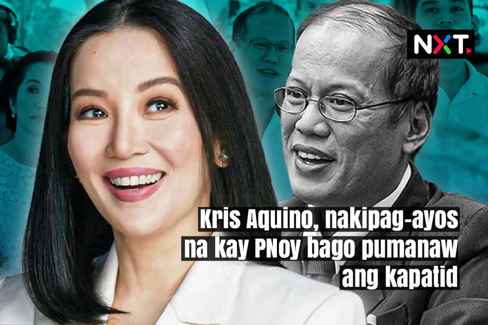 Kris Aquino, nakipag-ayos na kay PNoy bago pa pumanaw ang kapatid