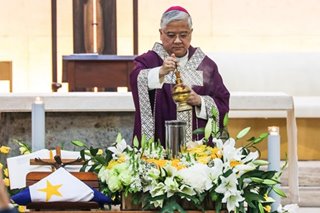 Archbishop Soc leads funeral mass for Noynoy Aquino