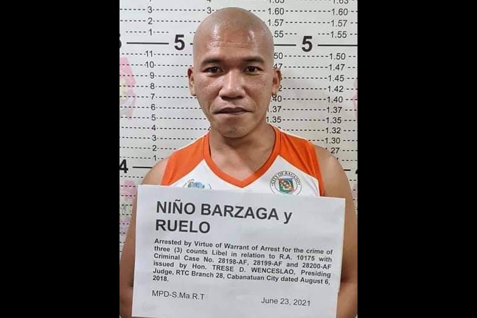 Vlogger arestado sa Baguio dahil sa cyberlibel 1