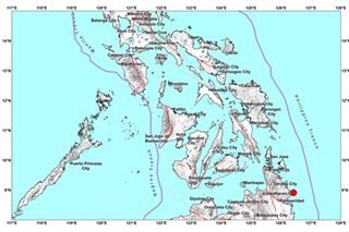 Magnitude 5 quake rocks Surigao del Sur