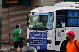 No funds for 'libreng sakay' program in 2022 budget