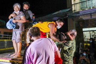 Batangas residents evacuate after Taal eruption
