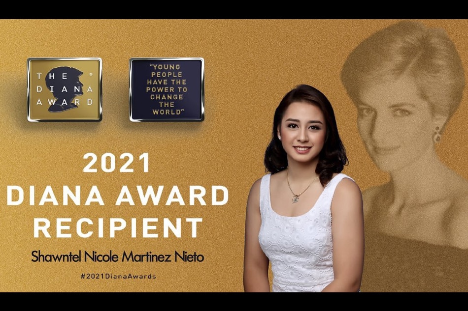 Filipina recipient of The Diana Award &#39;excited&#39; for future opportunities 1