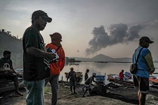 NDRRMC: More than 300 families evacuated due to Taal eruption