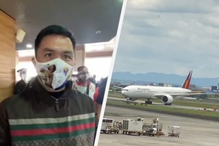 PAL flight lulan si Pacquiao balik-Pilipinas dahil sa pasaherong may sakit